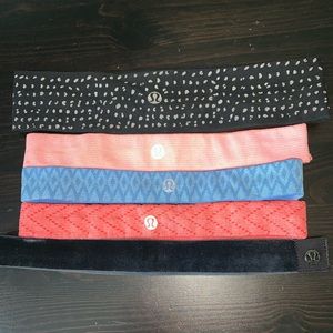 5 LULULEMON headbands